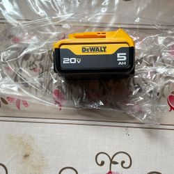 Dewalt 20v Max 5ah Battery
