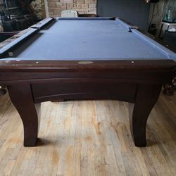 Spencer Marston 8-ft Slate Pool Table – Solid Wood – Great Condition