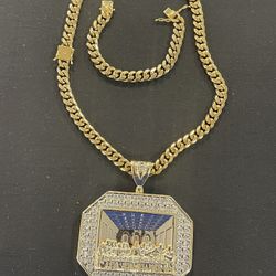 Big Last Supper Pendant Set