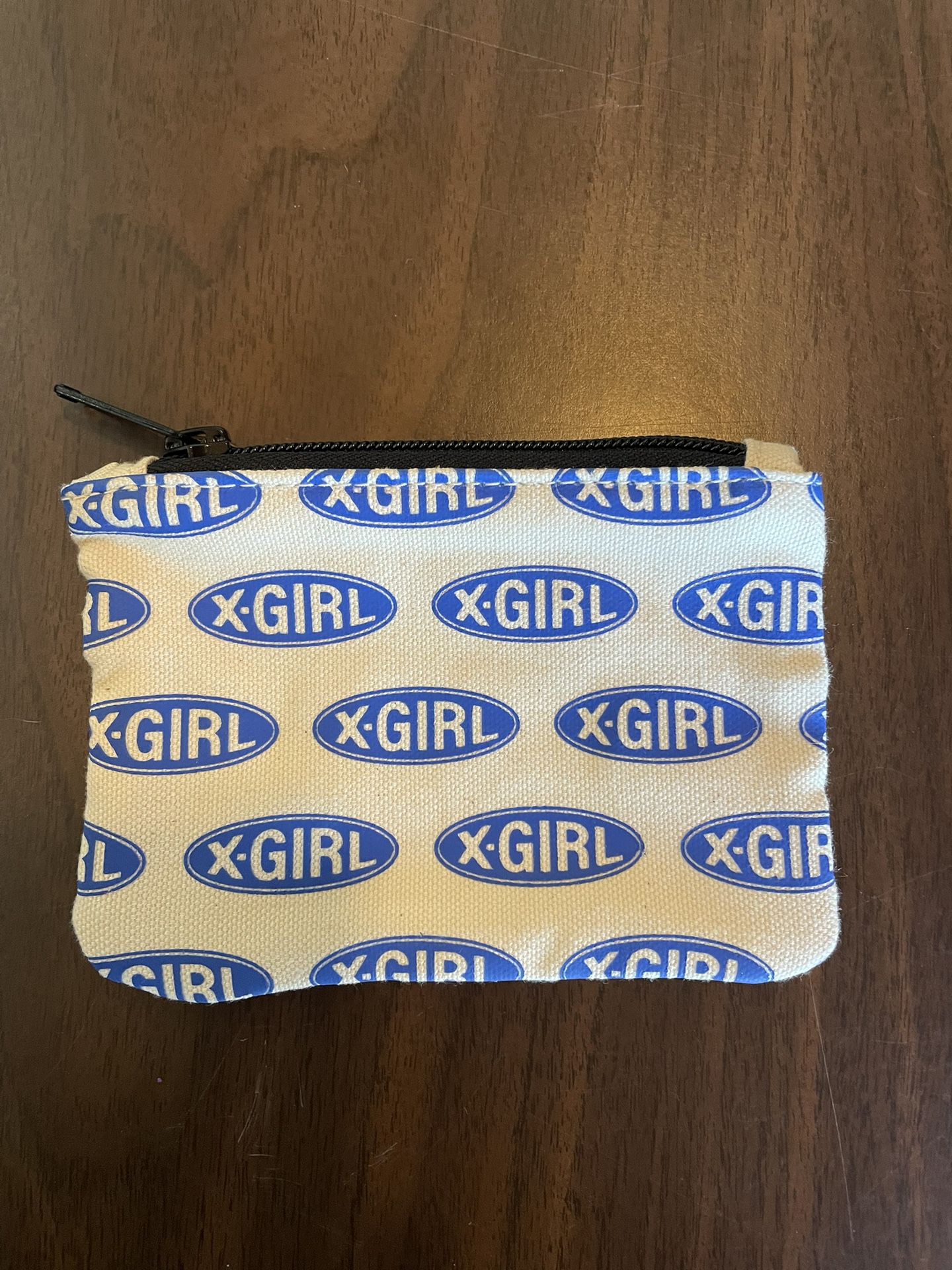 X-Girl 90's Streetwear 5" Cloth/ Canvas Coinpurse