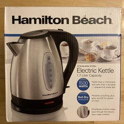 Brand New Hamilton Beach Electric Kettle