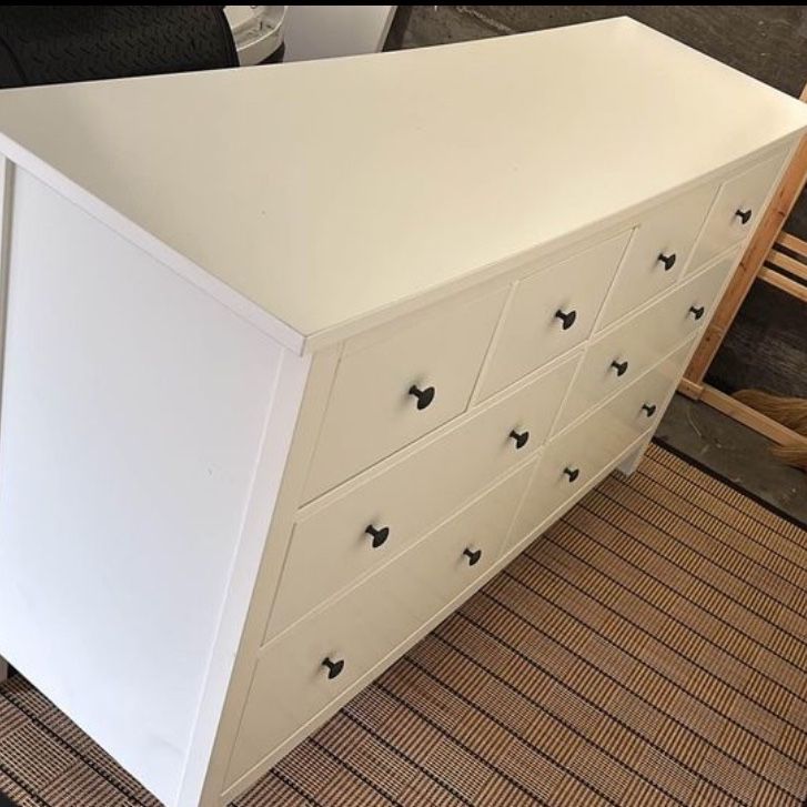 ikea 8 drawer dresser white Design Ideas over risk when combined with wall Ikea Hemnes 8-Drawer Dresser in