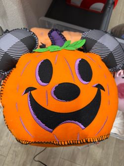 Disney Mickey Mouse Halloween Pumpkin Ear Hat