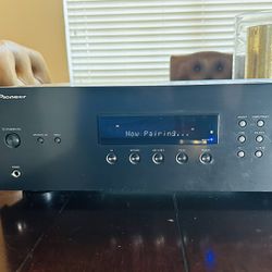 Pioneer SX-10AE Home Audio Stereo Receiver with Bluetooth Wireless Remote Bundle