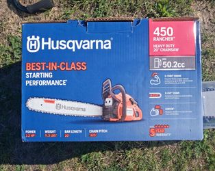 HUSQVARNA 450 RANCHER 20" Bar & Chain