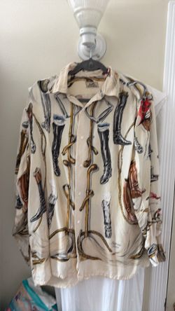 Hermès Vintage button down shirt (M)
