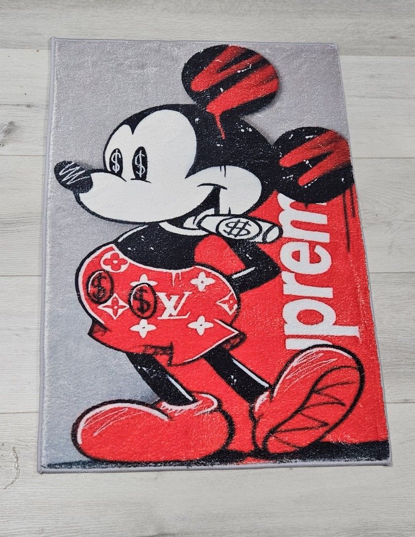 Mickey Mouse LV/Supreme Runner Rug