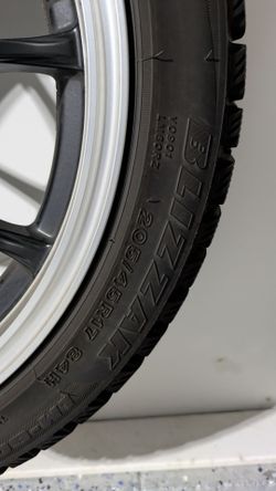 Blizzak winter tires qty 4