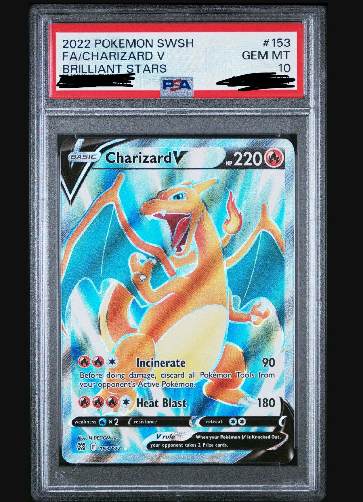 Charizard V PSA 10
