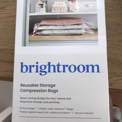 Bright Room Reusable Storage Compression Bags