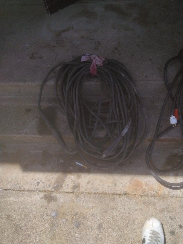 Positive  And Negative Welder Extension Leads