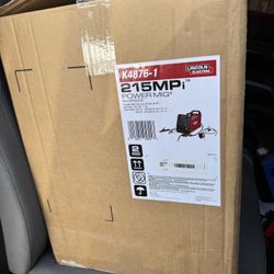 Lincoln Power Mig 215 MPI Multiprocess Welder 110/220v Brand New In Box Never Used 