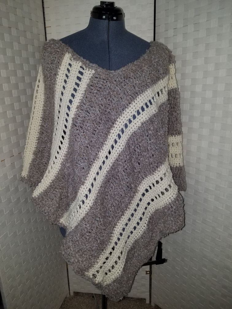 2 Tone Poncho