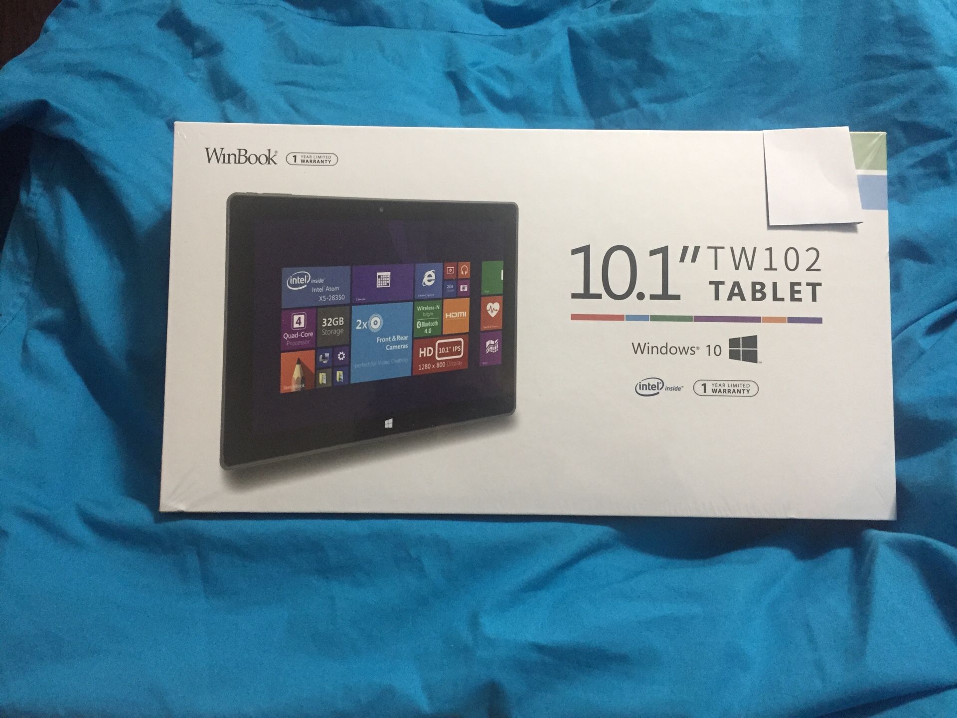 New WinBook 10.1” Windows Tablet - TW102
