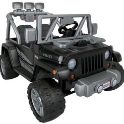 Power Wheels Jeep Wrangler Willys Battery-Powered Ride-On Vehicle