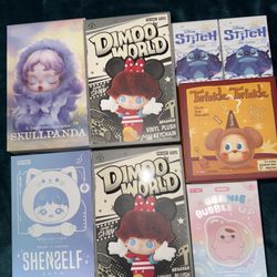 Popmart Skullpanda Dimoo Etc…