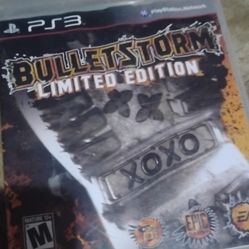 PS3 Bulletstorm Limited Edition Game