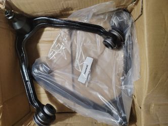 2 piece upper control arms with bushings ball joints installed
