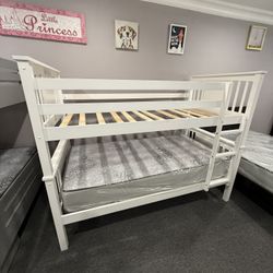 Twin Over Twin  Bunk Bed Frame 