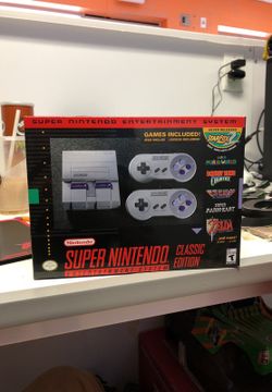 Super Nintendo or trade for Nintendo switch