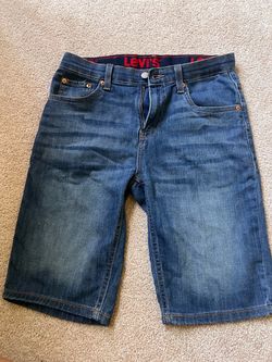 Levi's Blue Denim Jean Shorts
