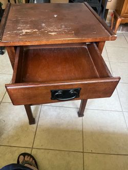 Maple nightstand