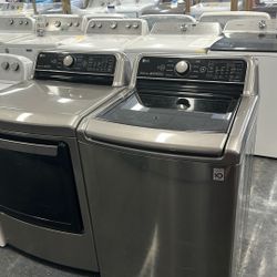 Lg Inverter Direct Drive Washer And Dryer Set With Sensor Dry 