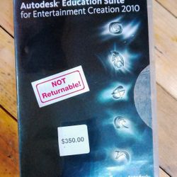 Autodesk Education Suite 2010 – Maya, 3ds Max, Softimage + More