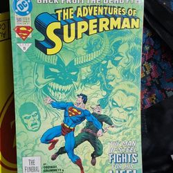 "The Adventures Of Superman" Comic Book 