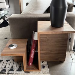 Brand New House of Leon Ojai Valley Side Table – Walnut (Unopened)