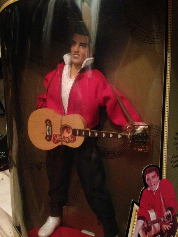 Elvis Barbie doll with guitar in box for Sale in Houston, TX - OfferUp