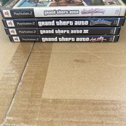 Grand Theft Auto Collection For Ps2 