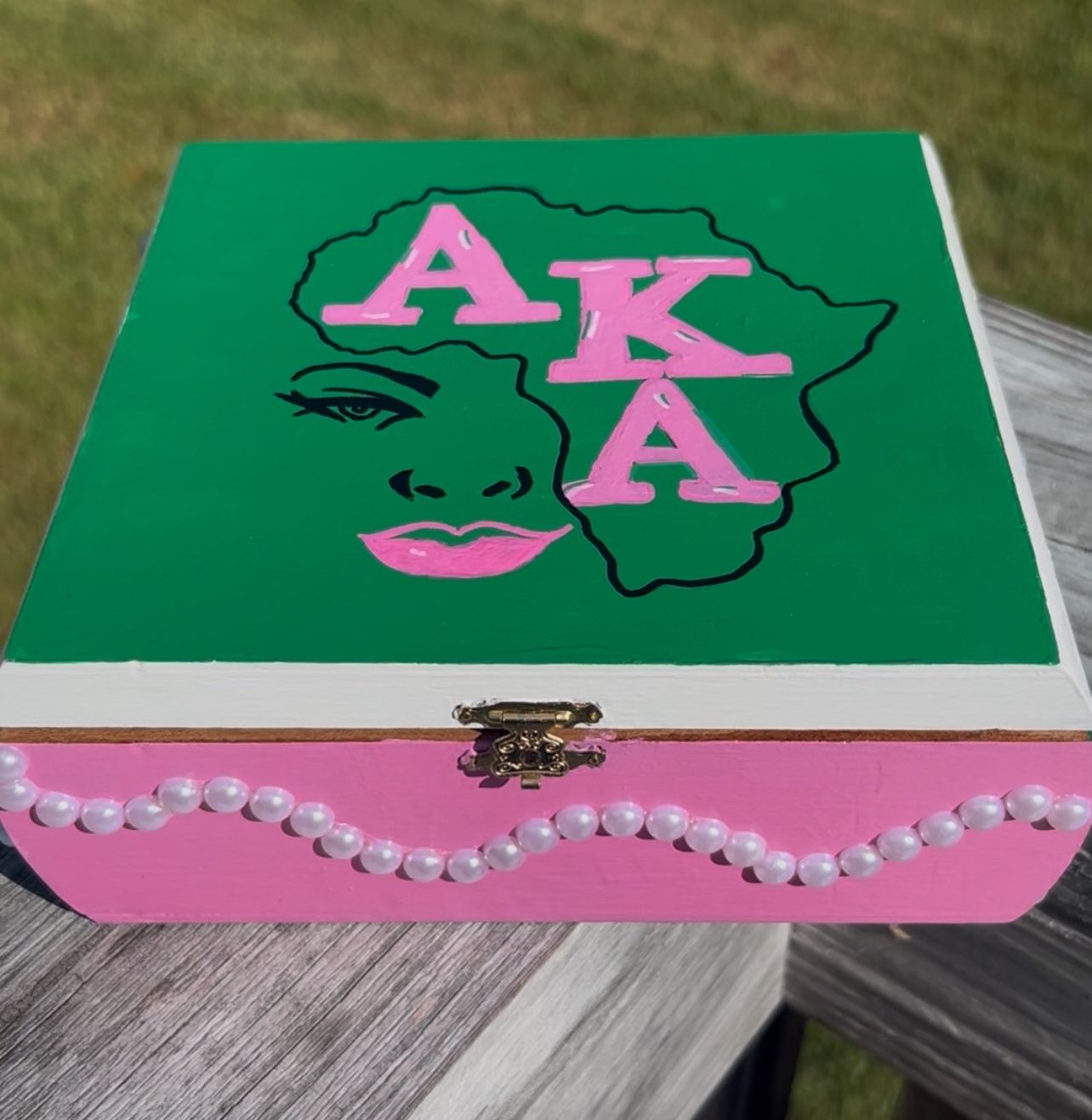Hand Painted Box