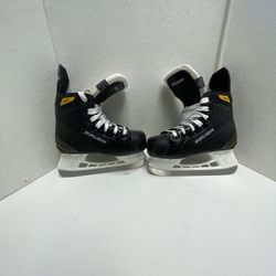 Bauer Supreme 140 Youth Kids Ice Hockey Skates Size Y 10 R - Shoe size Y 11