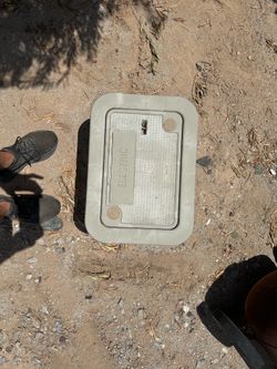 Concrete in ground electric box
