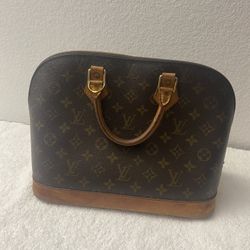 Authentic Louis Vuitton Alma Handbag