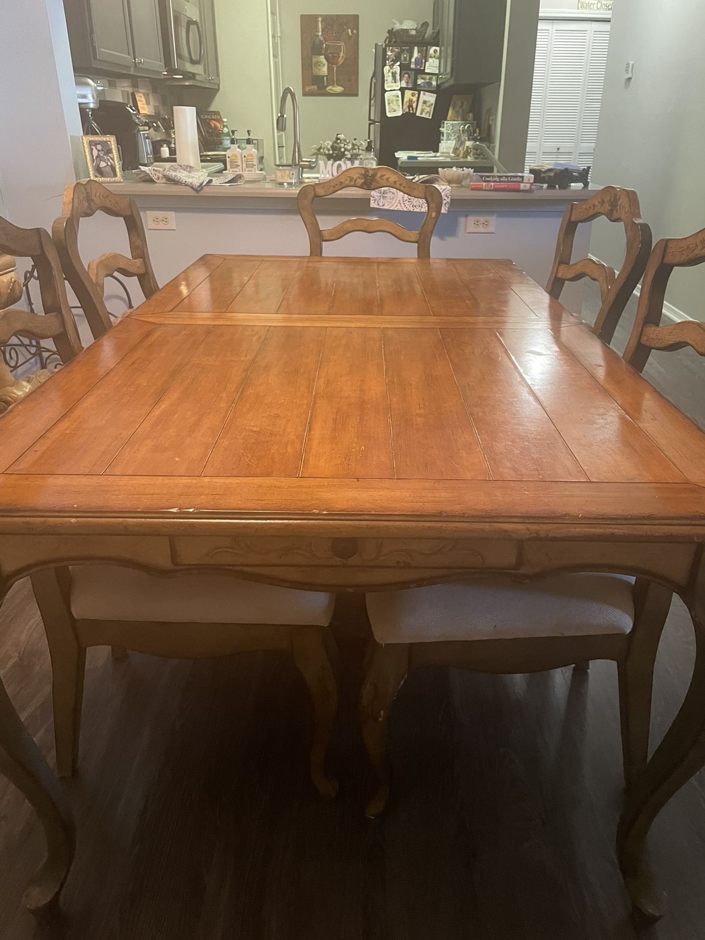 Kitchen Table With 6 Chairs 