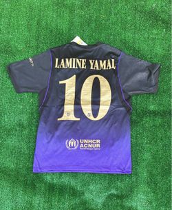FC Barcelona Lamine Yamal #10 Soccer Jersey