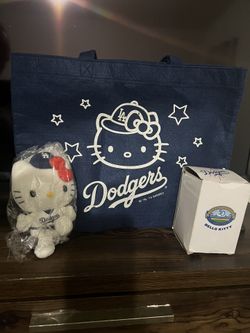 Hello Kitty Los Angeles Dodgers giveaways