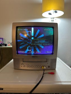 Toshiba MV13P3 13-Inch CRT TV w/ VCR Combo *read description*