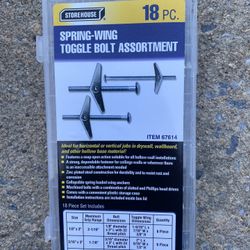 Spring-Wing Toggle Bolt Assortment 