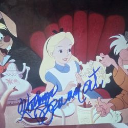 Alice In Wonderland Autograph By Kathryn Beaumont