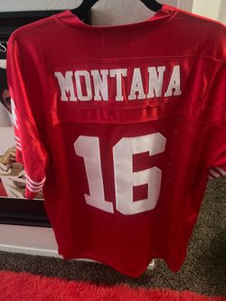 Authentic Joe Montana jersey stitched