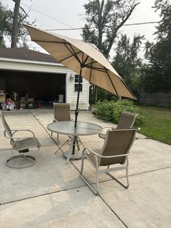 patio set