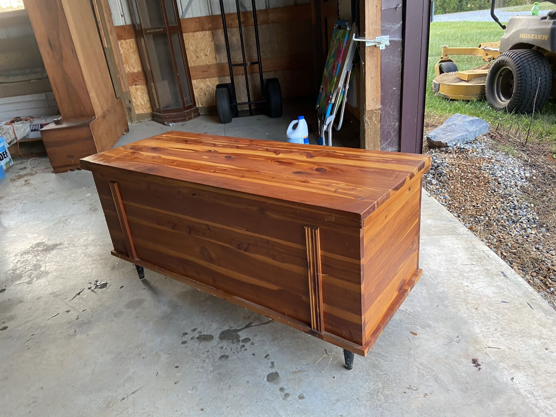 Cedar wood chest