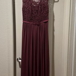 David’s Bridal Bridesmaid Dress 
