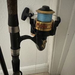 Penn Real + 10 Feet Rod 