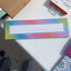 Student Name Cards