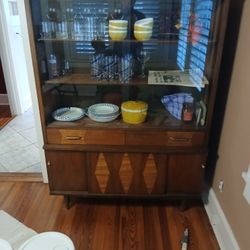 Vintage deco china cabinet