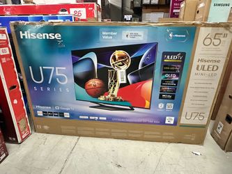 HUGE FATHER’S DAY TV SALE!!! 65" Hisense 4K Mini LED QLED HDR Smart 65U75N
